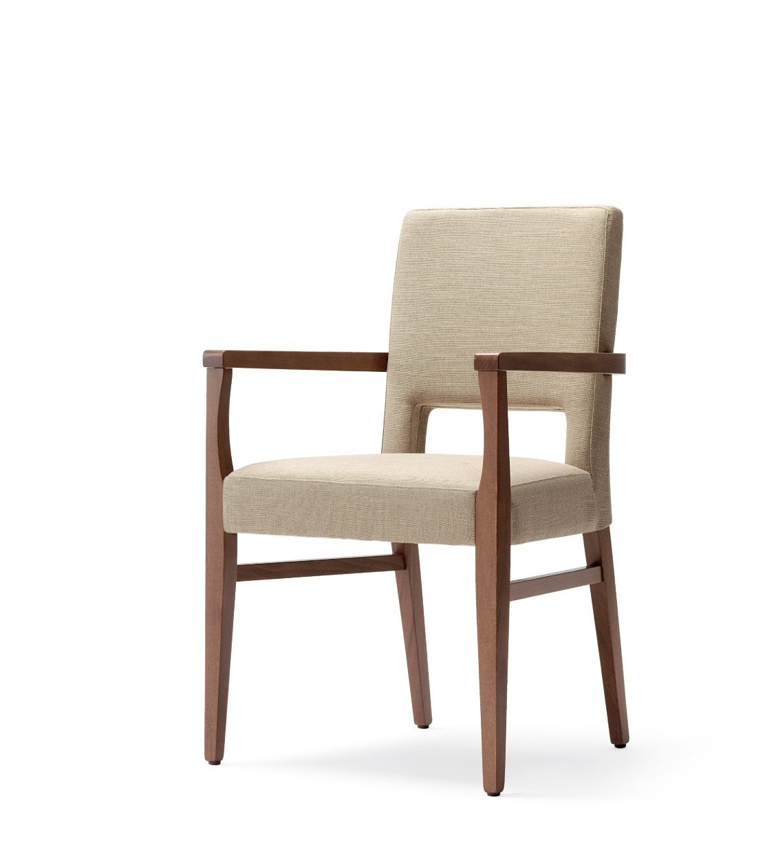 Aged Care Dining Milla Armchair, angle view